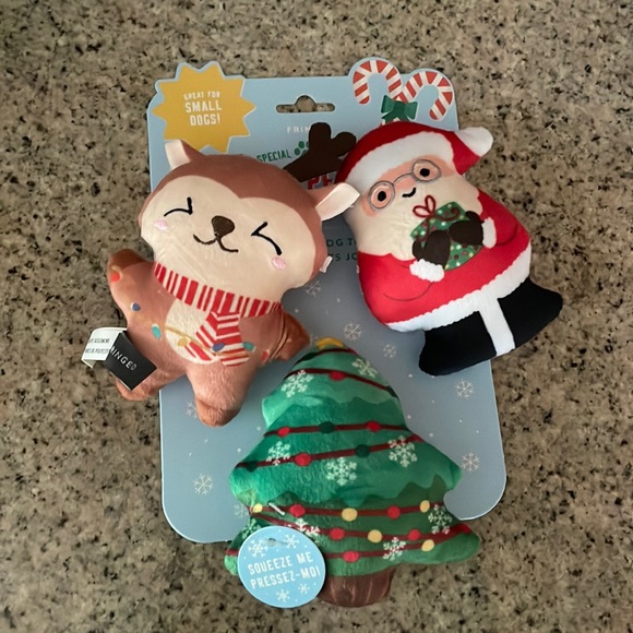 Fringe Studio Other - Cute Christmas Dog Toys